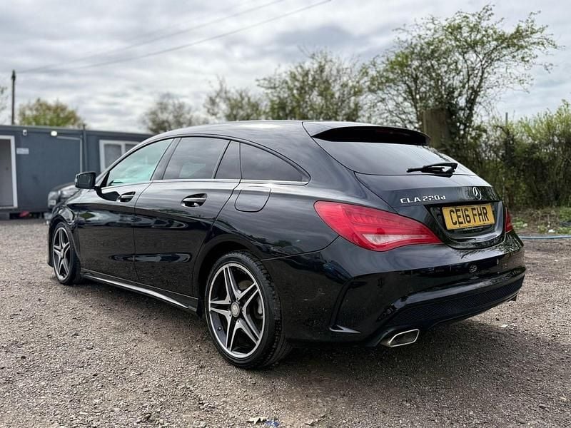 Used Mercedes CLA220 AMG 2016 Black Sedan