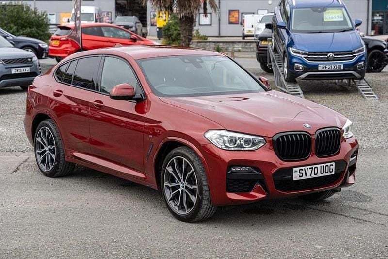 Used BMW X4 M Sport 265 HP (194 kW) 2020 Red SUV