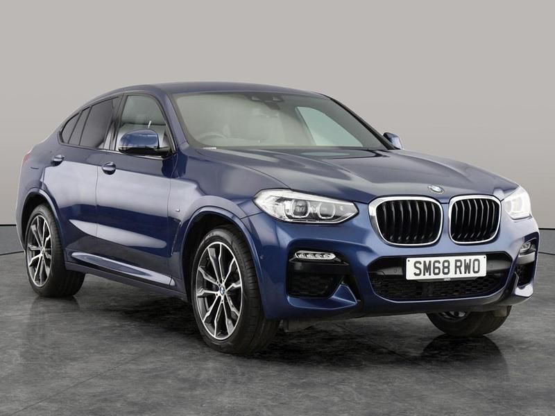 Used BMW X4 M Sport 265 HP (194 kW) 2019 Blue SUV