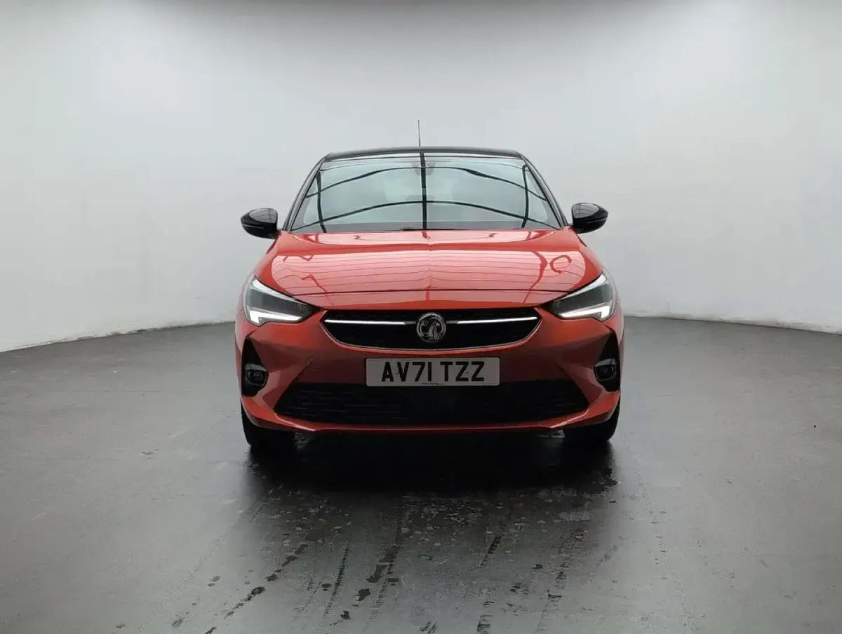 Used Vauxhall Corsa-e SRi 2021 Orange Hatchback