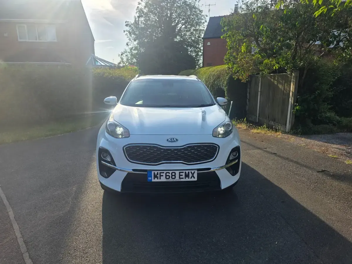 Used Kia Sportage 130 HP (95 kW) 2018 White SUV