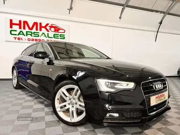 Used Audi A5 S-Line 190 HP (139 kW) 2016 Black Coupe