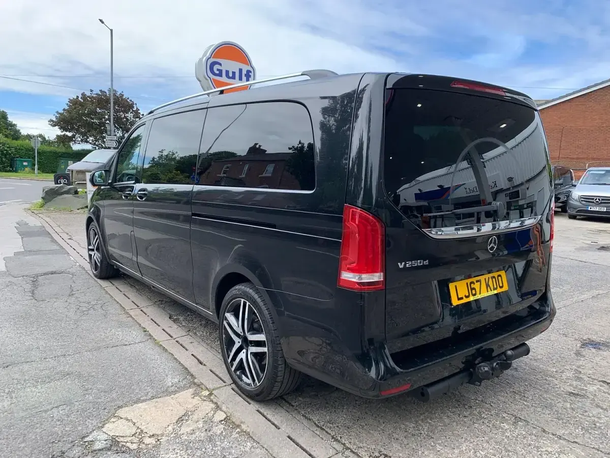 Used Mercedes V220 163 HP (119 kW) 2020 Black MPV