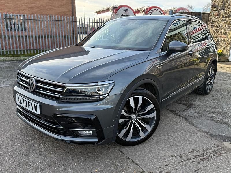 Used VW Tiguan R-line 150 HP (110 kW) 2020 Grey SUV