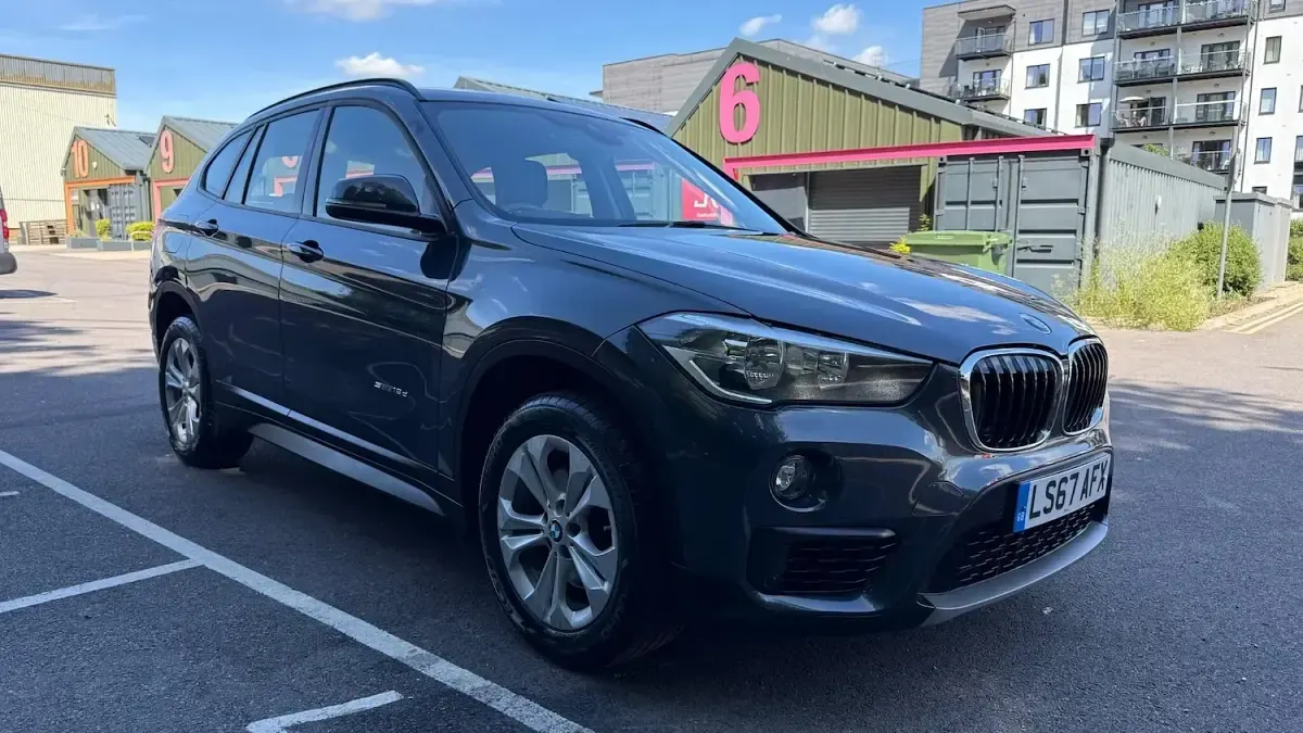 Used BMW X1 Impressive 150 HP (110 kW) 2017 Grey SUV