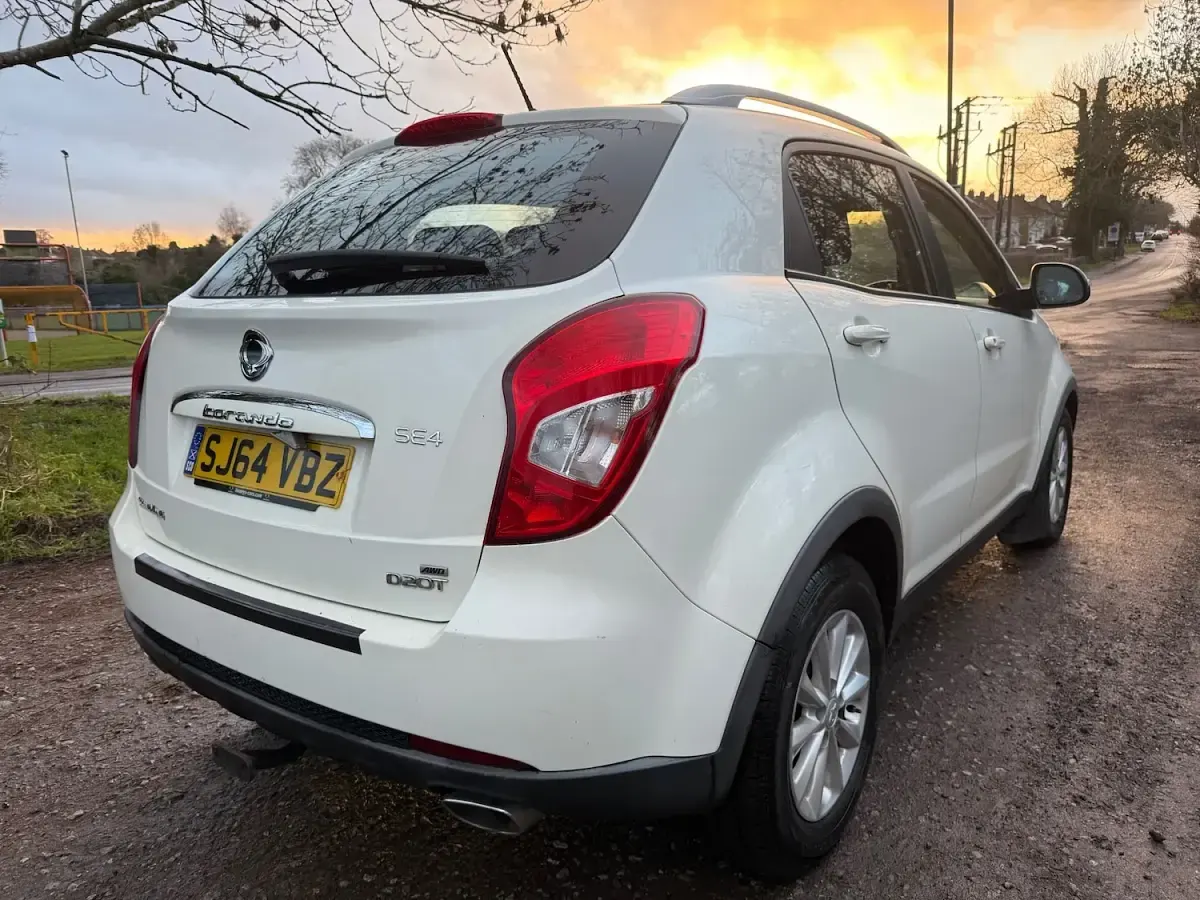 Used SsangYong Korando 2014 White SUV