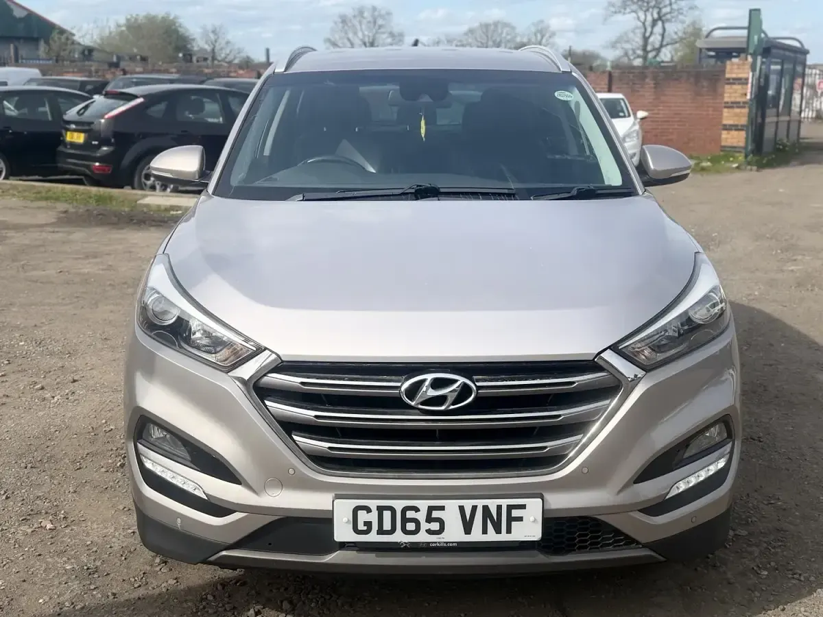 Used Hyundai Tucson Premium 2015 Beige SUV