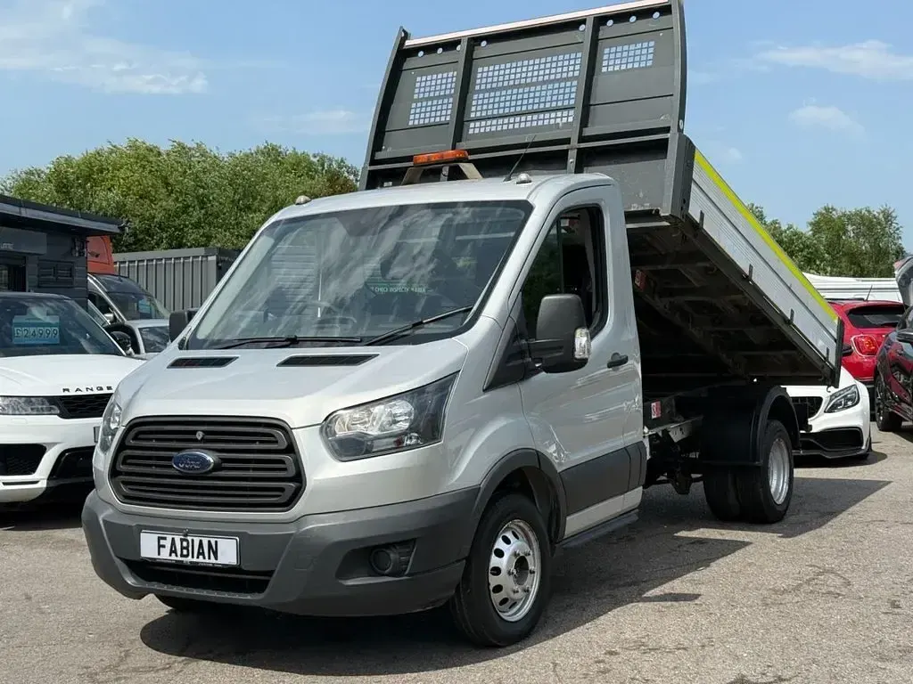 Used Ford Transit 130 HP (95 kW) 2018 Silver Van