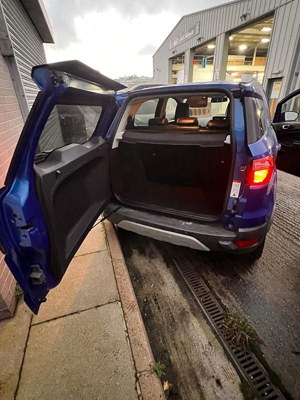 Used Ford Ecosport Titanium 2017 Blue SUV