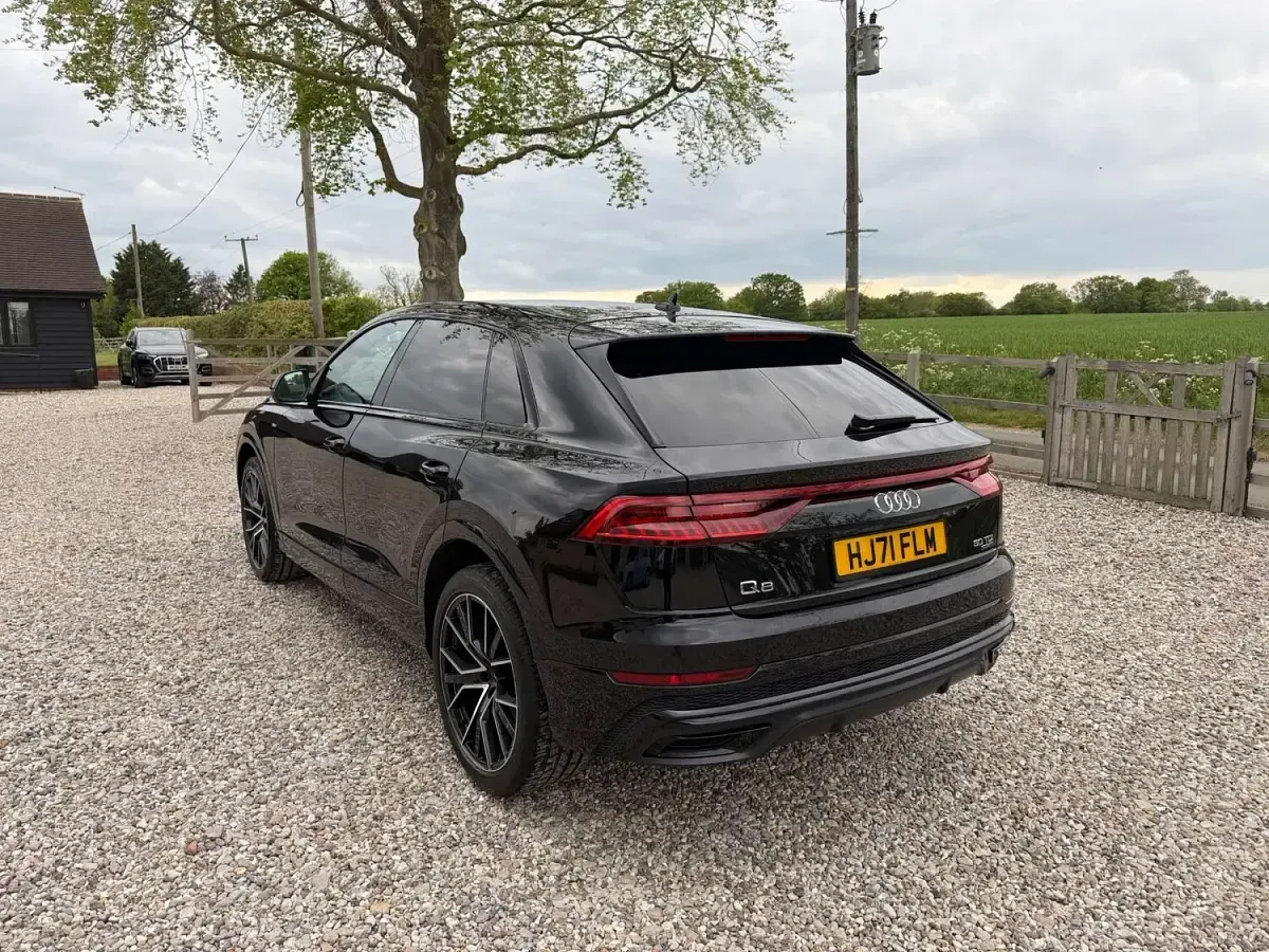 Used Audi Q8 Black Edition 286 HP (210 kW) 2021 Black SUV