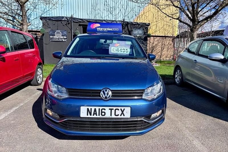 Used VW Polo Match 2016 Blue Hatchback