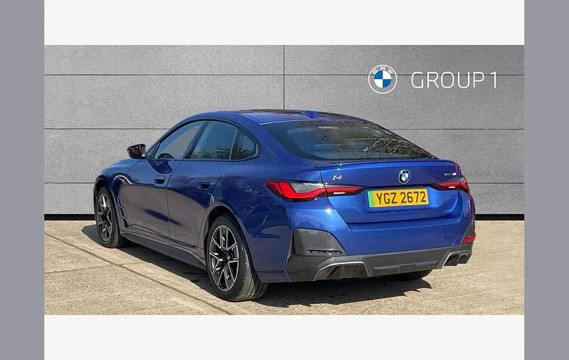 Used BMW i4 M Sport 250 kW (340 HP) 2022 Blue Sedan