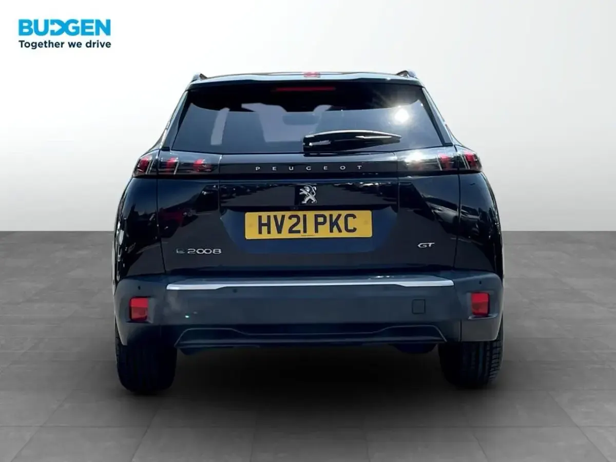Used Peugeot e-2008 Premium 98 kW (134 HP) 2021 Black SUV