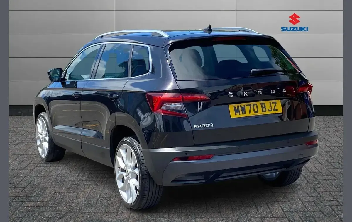 Used Skoda Karoq SE L 150 HP (110 kW) 2020 Black SUV