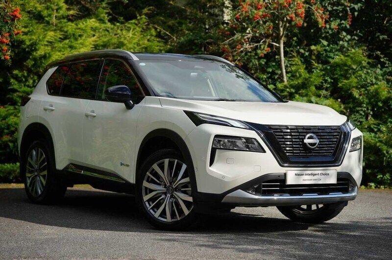 White Used 2024 Nissan X-Trail Tekna+ SUV | £40,195 - Image 1/4