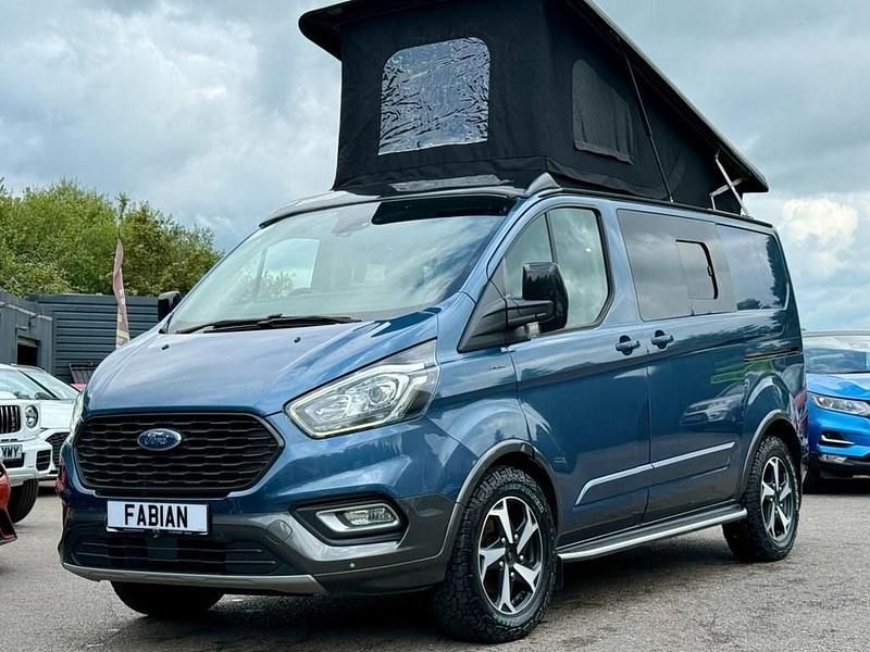 Used Ford Transit Custom Active 130 HP (95 kW) 2021 Blue Van