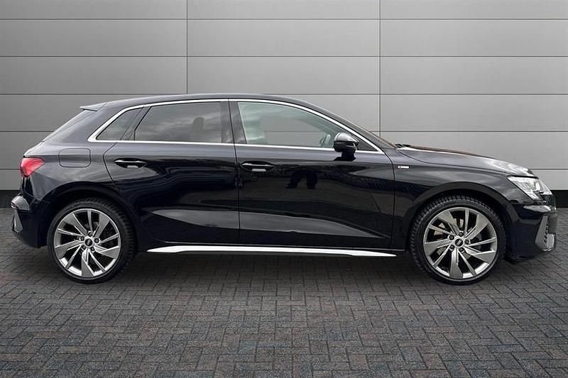 Used Audi A3 e-tron S-Line 204 HP (150 kW) 2021 Black Hatchback