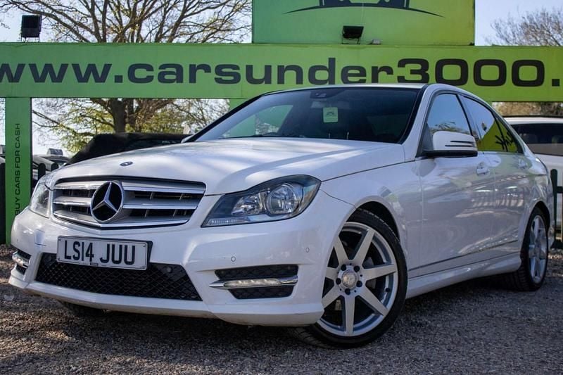 Used Mercedes C250 Sport Edition 2014 White Sedan