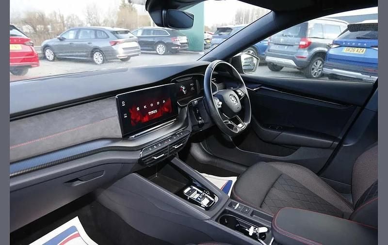 Used Skoda Octavia vRS 196 HP (144 kW) 2023 Black magic pearl effect Hatchback