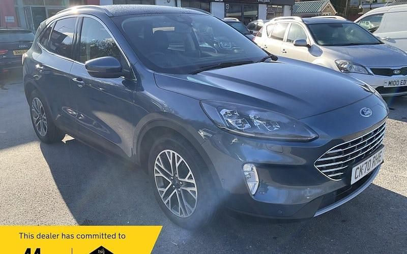 Used Ford Kuga Titanium 120 HP (88 kW) 2020 Blue SUV