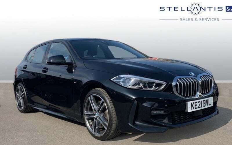 Black Used 2021 BMW 118 M Sport Hatchback | £18,135 (Good price) - Image 1/4