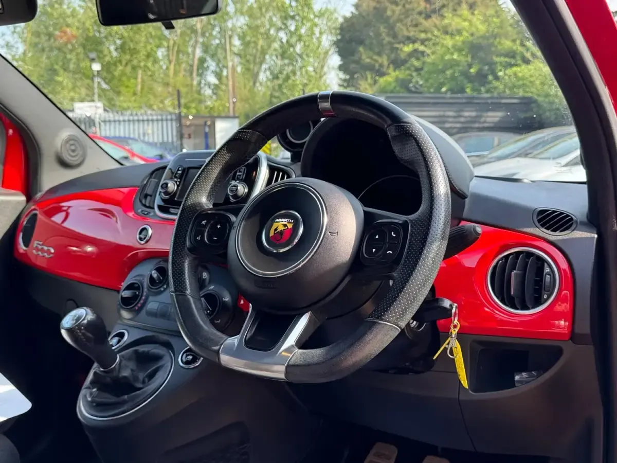 Used Abarth 595 145 HP (106 kW) 2018 Red Hatchback