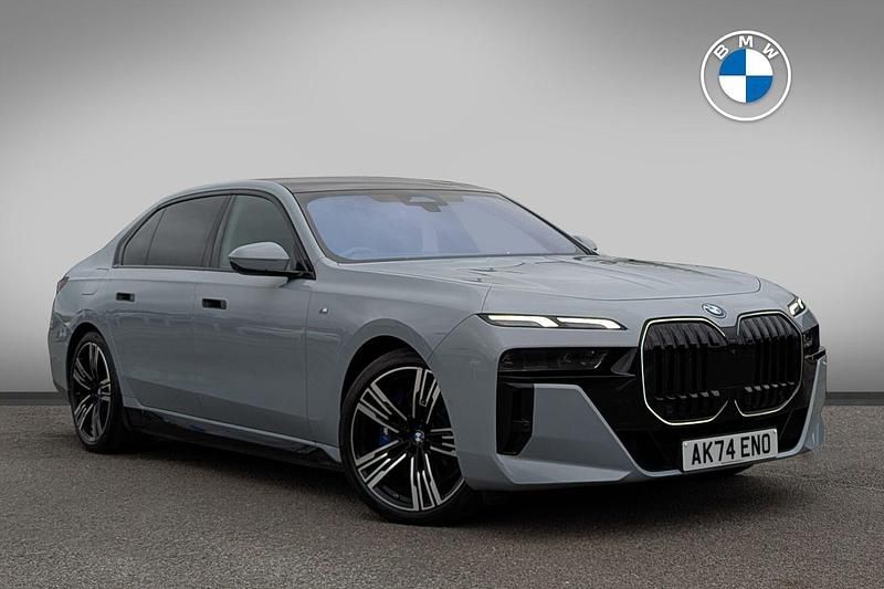 Grey Used 2024 BMW 750e M Sport Sedan | £72,643 (Fair price) - Image 1/4