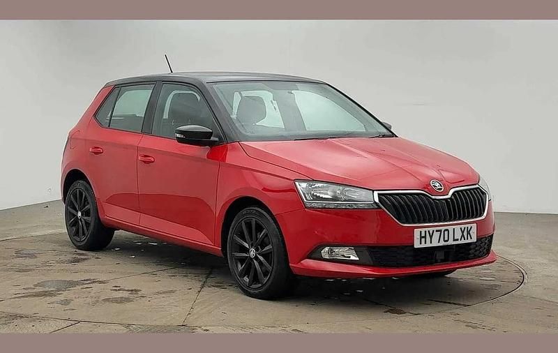 Corrida red black magic pearl effect Used 2020 Skoda Fabia Colour Edition Hatchback | £10,495 (Fair price) - Image 1/4