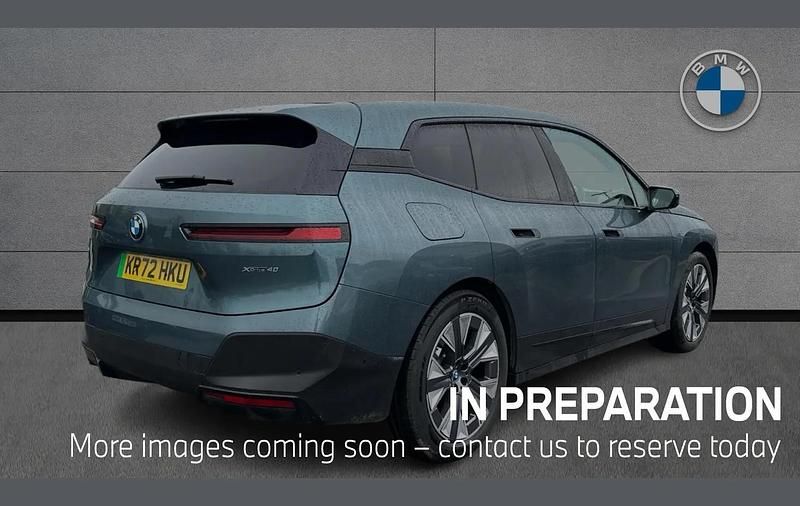 Used BMW iX Sport Line 236 kW (322 HP) 2023 Blue SUV