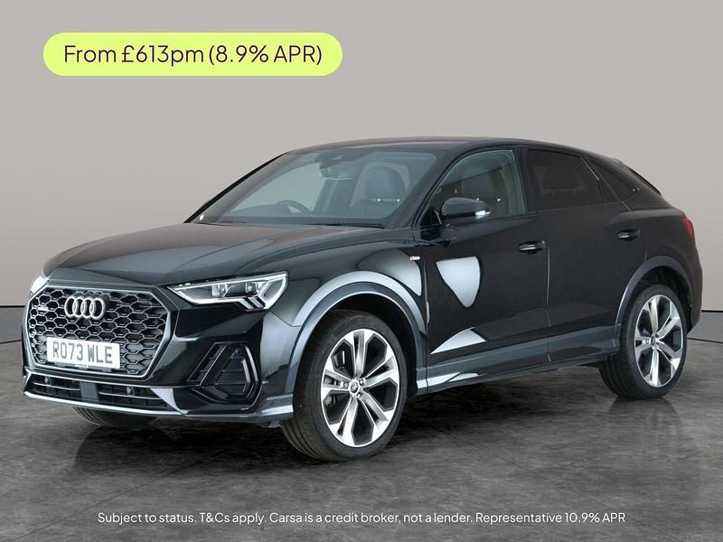 Black Used 2023 Audi Q3 Sportback Black Edition SUV | £35,231 (Fair price) - Image 1/2