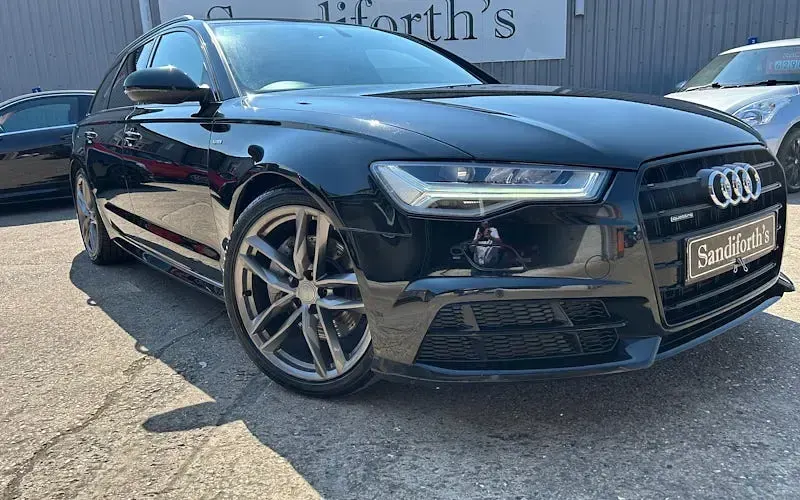 Used Audi A6 Black Edition 272 HP (200 kW) 2016 Black Estate