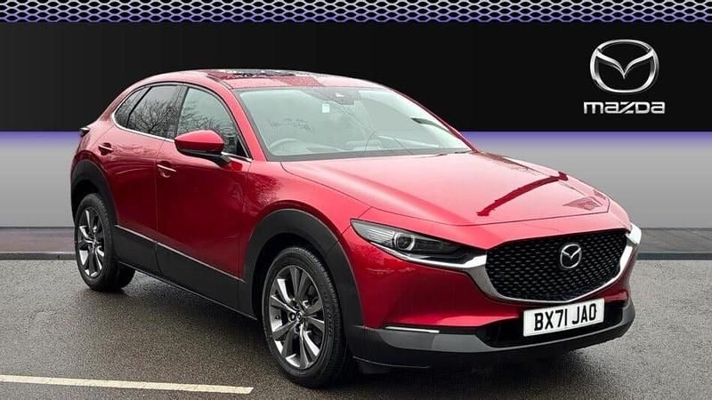 Red Used 2021 Mazda CX-30 Inclusive SUV | £15,587 (Fair price) - Image 1/3