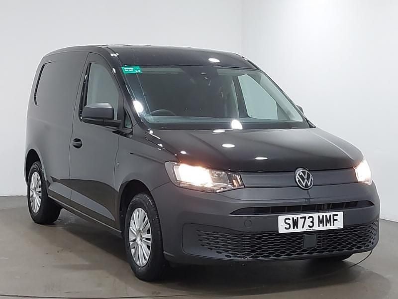 Used VW Caddy 102 HP (75 kW) 2024 Black MPV