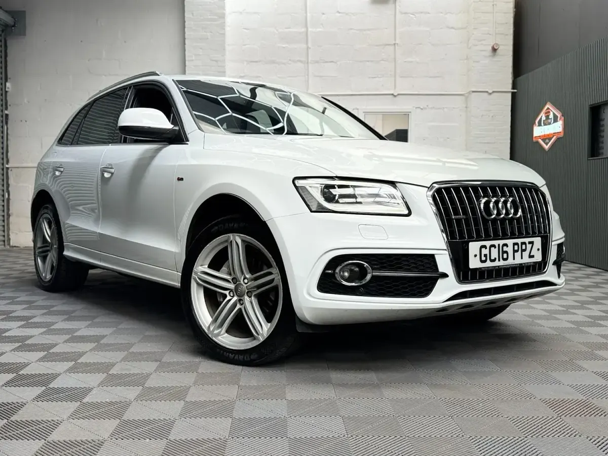Used Audi Q5 S-line plus 190 HP (139 kW) 2016 White SUV