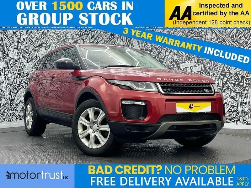 Used Land Rover Range Rover evoque SE 180 HP (132 kW) 2018 Red SUV
