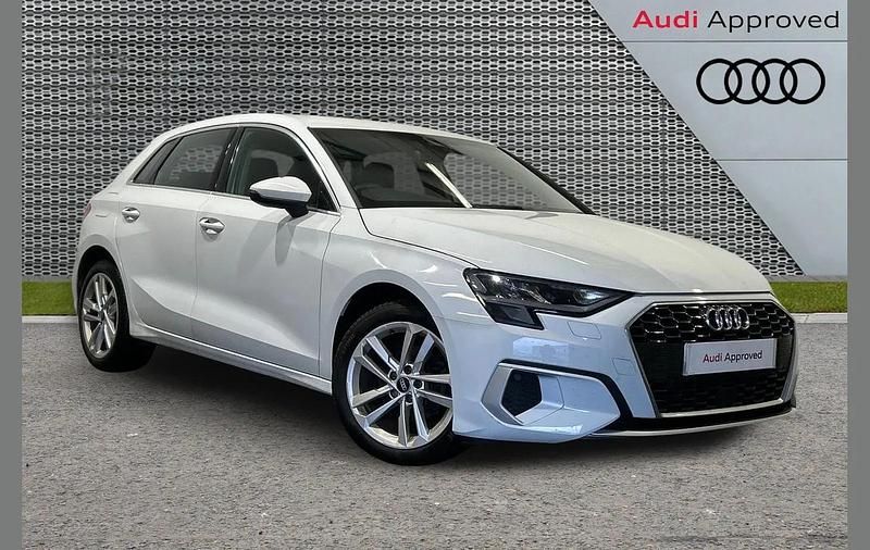 White Used 2024 Audi A3 Sport Hatchback | £21,499 (Good price) - Image 1/4