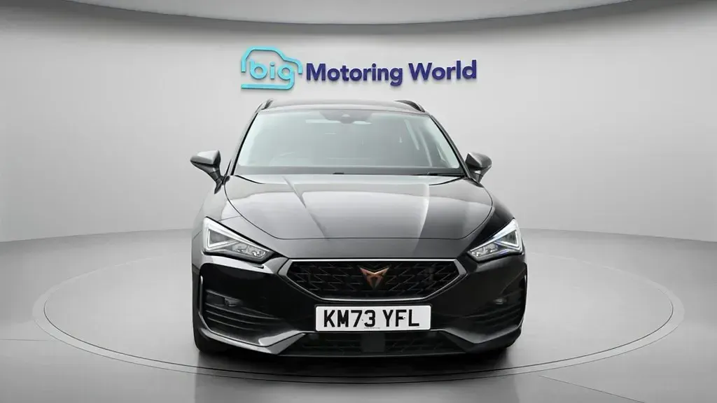 Used Cupra Leon 150 HP (110 kW) 2023 Black Estate