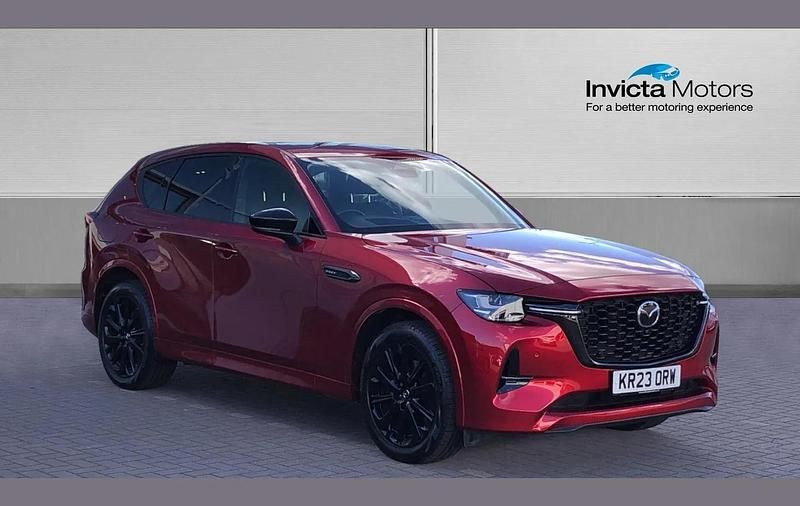 Red Used 2023 Mazda CX-60 Homura-Line SUV | £24,250 (A bit pricey) - Image 1/4