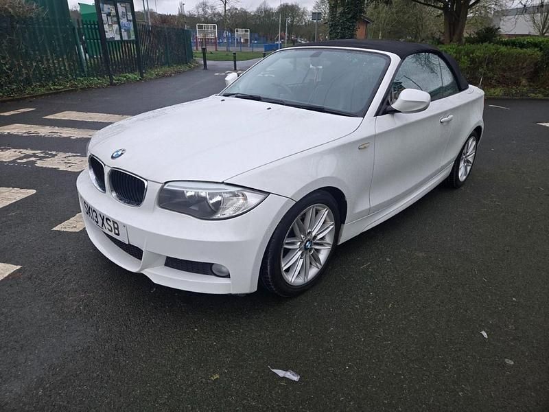 Used BMW 118 Cabriolet M Sport 2013 White Cabriolet
