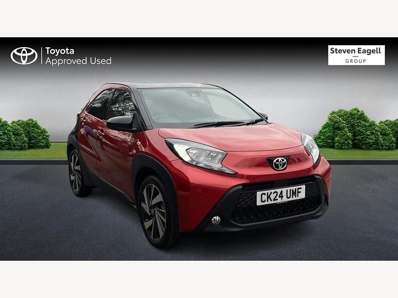Red Used 2024 Toyota Aygo X SUV | £14,546 - Image 1/3
