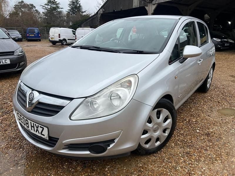 Used Vauxhall Corsa Club 2008 Silver Hatchback