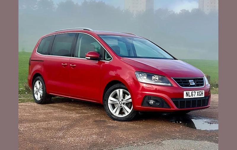 Red Used 2017 Seat Alhambra XCELLENCE MPV | £15,200 (Fair price) - Image 1/4