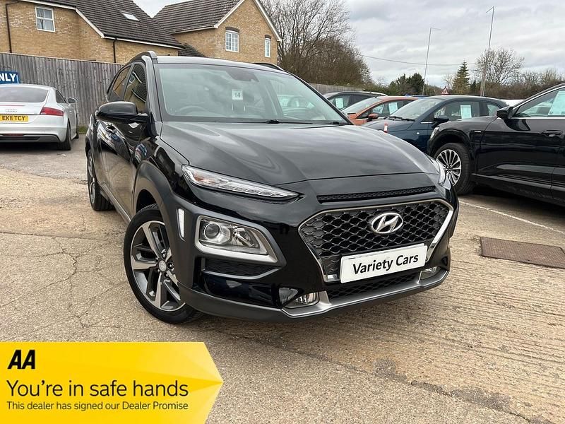 Used Hyundai Kona Premium 120 HP (88 kW) 2021 Black SUV