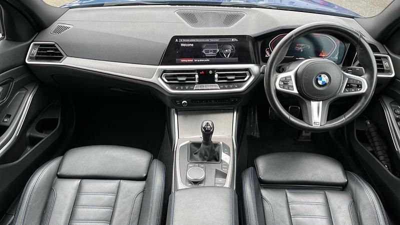 Used BMW 320 M Sport 190 HP (139 kW) 2019 Portimao blue Sedan