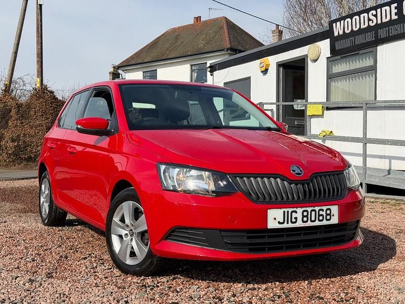 Used Skoda Fabia Colour Edition 2024 Orange Hatchback
