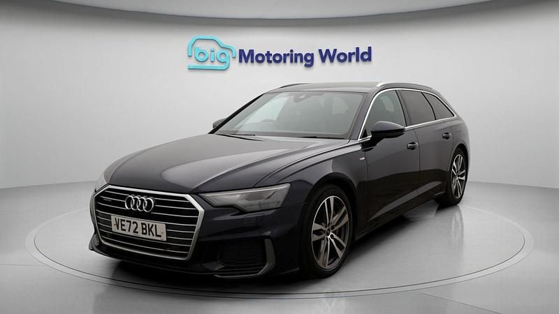 Used Audi A6 S-Line 299 HP (219 kW) 2023 Blue Estate