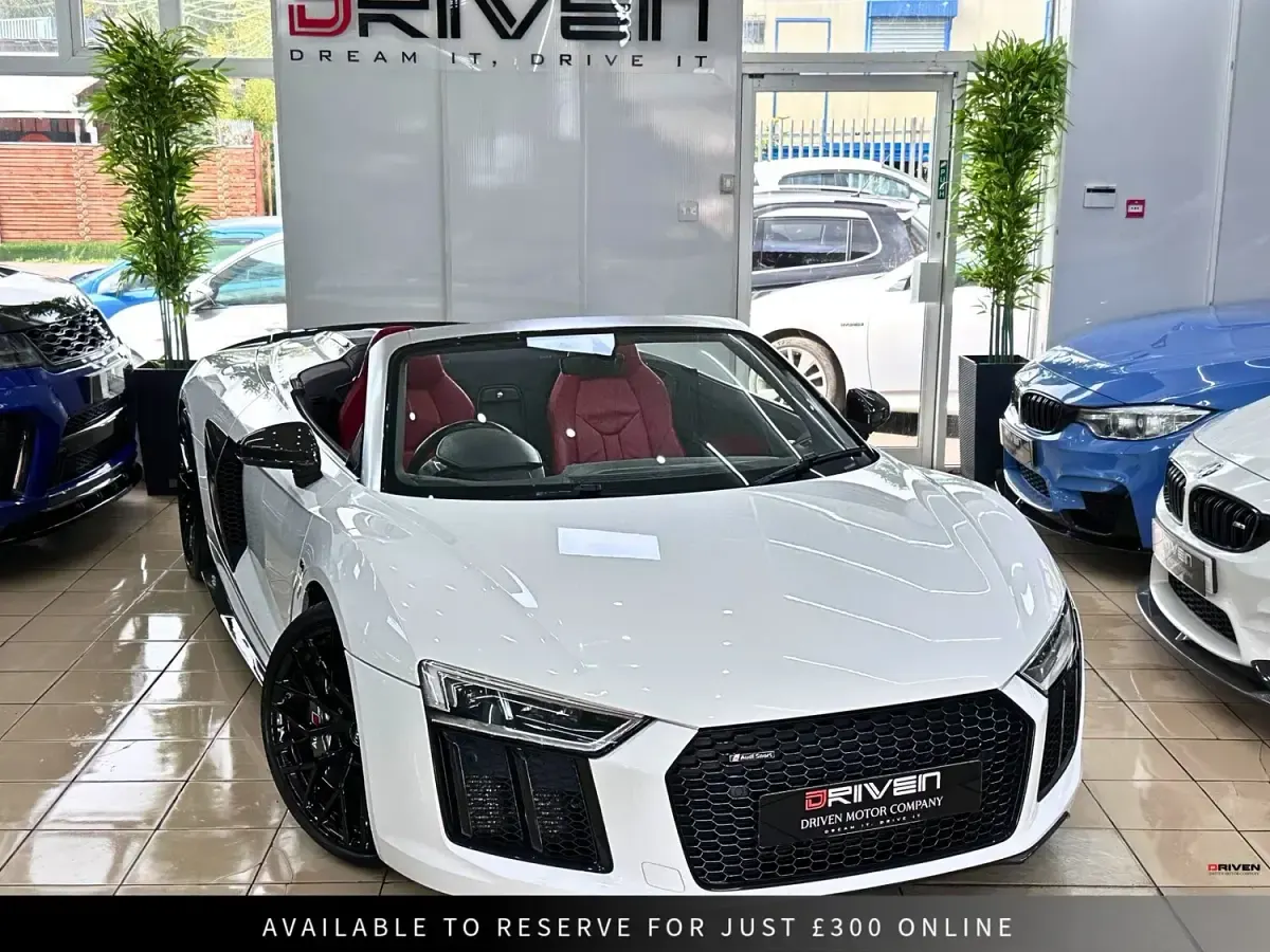Used Audi R8 Coupé Advanced 602 HP (442 kW) 2018 White Coupe