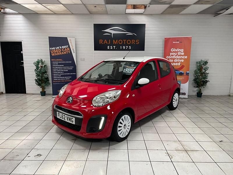 Red Used 2012 Citroën C1 VTR Sport Hatchback | £2,995 (Fair price) - Image 1/4