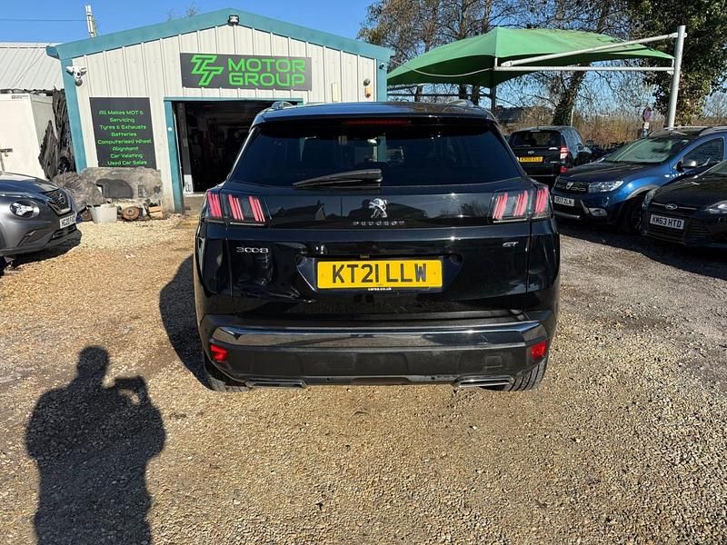 Used Peugeot 3008 GTi 130 HP (95 kW) 2021 Black SUV