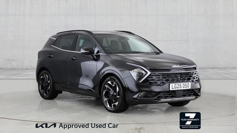 Black Used 2025 Kia Sportage GT-Line SUV | £26,872 (Super price) - Image 1/4